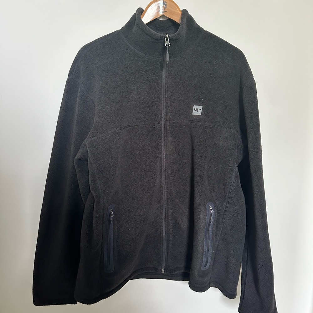 MEC Black Fleece Jacket for Men